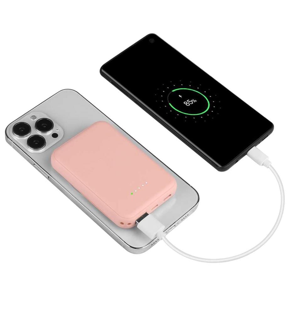 Magsafe Externe Batterie 5000 Mah - Rosa