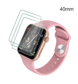 3er-Pack Schutzhüllen für Apple Watch 40 mm - Transparent