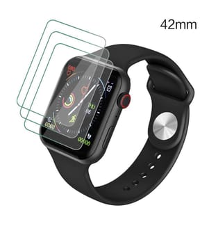 3er-Pack Schutzhüllen für Apple Watch 42 mm - Transparent
