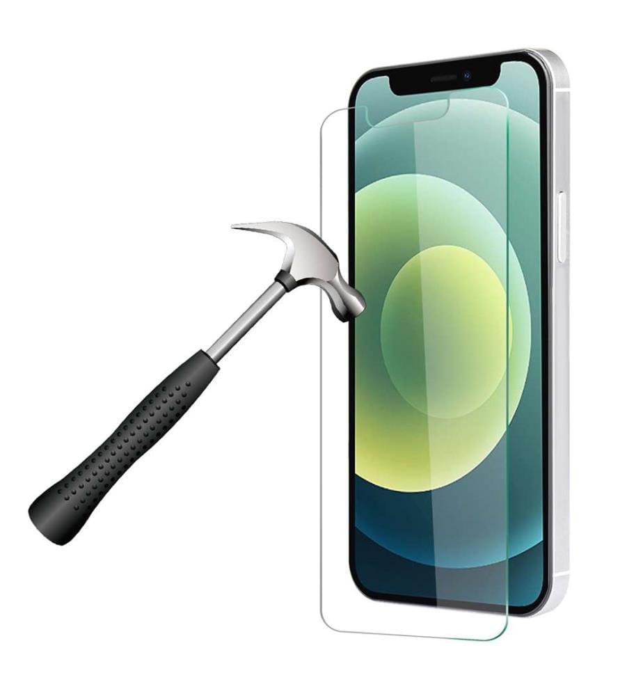 Iphone 12/12Pro Compatible 5D Tempered Glass - Transparent