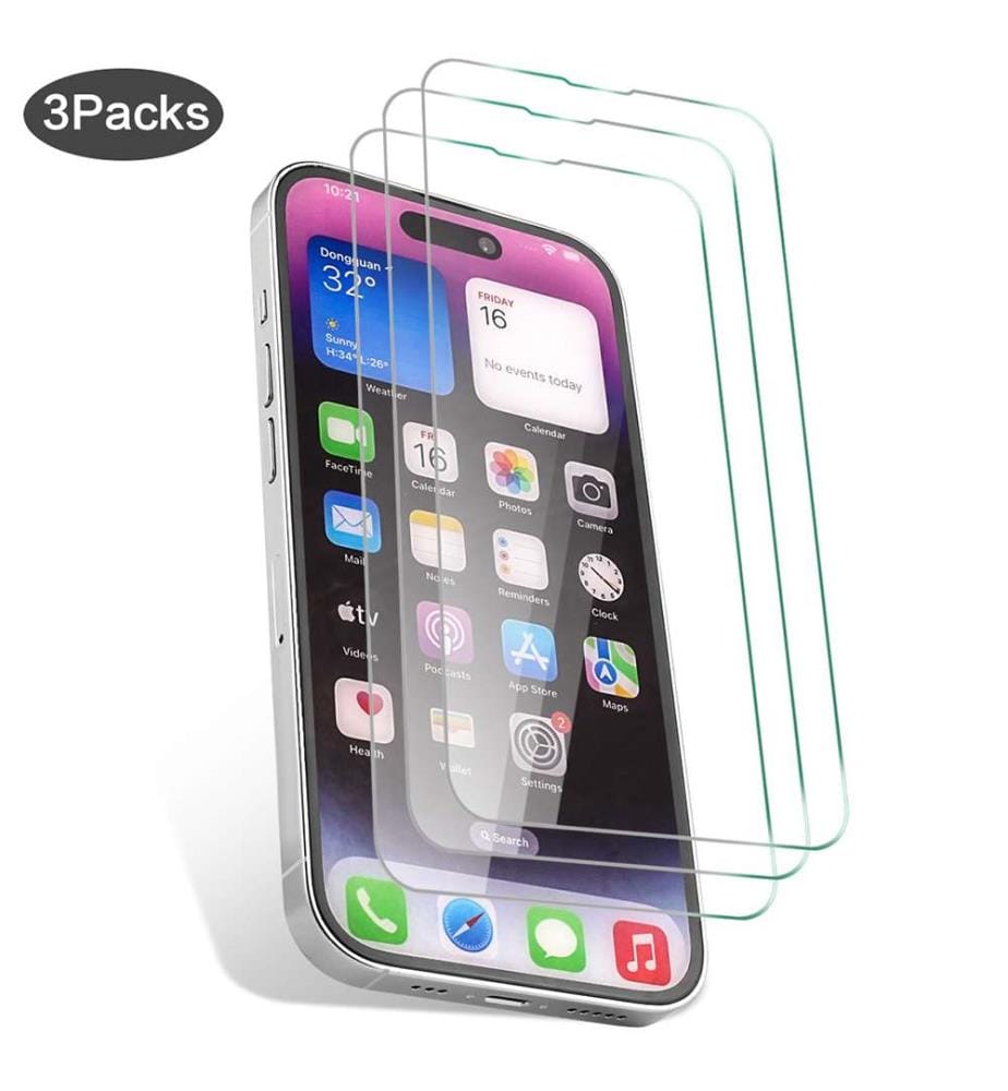 Pack of 3 Soaking Glasses - Transparent