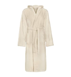 Bademantel KINN Creme XXXL Baumwolle