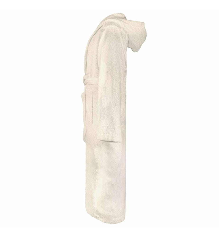 Bademantel KINN Creme XXXL Baumwolle