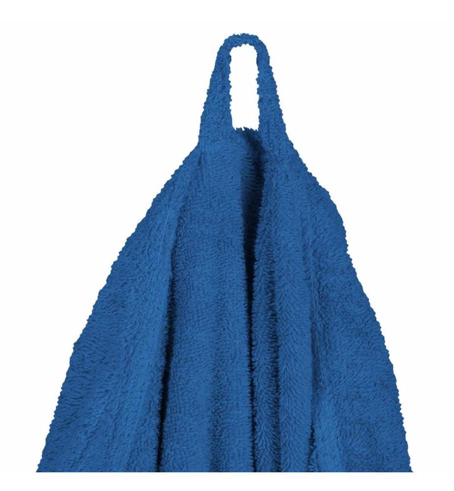 Bademantel KINN Blau L Baumwolle