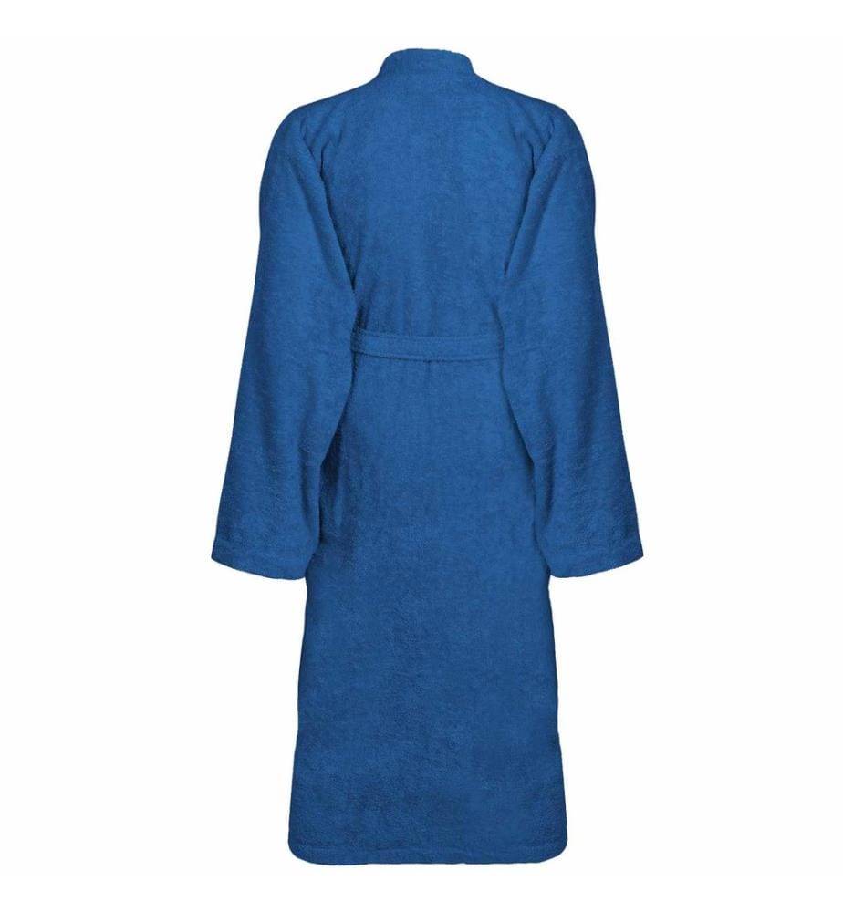 Bademantel KINN Blau M Baumwolle