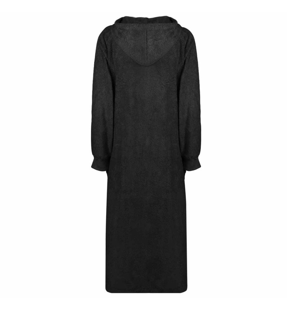 Decken-Hoodie KINN Schwarz XXL Baumwolle