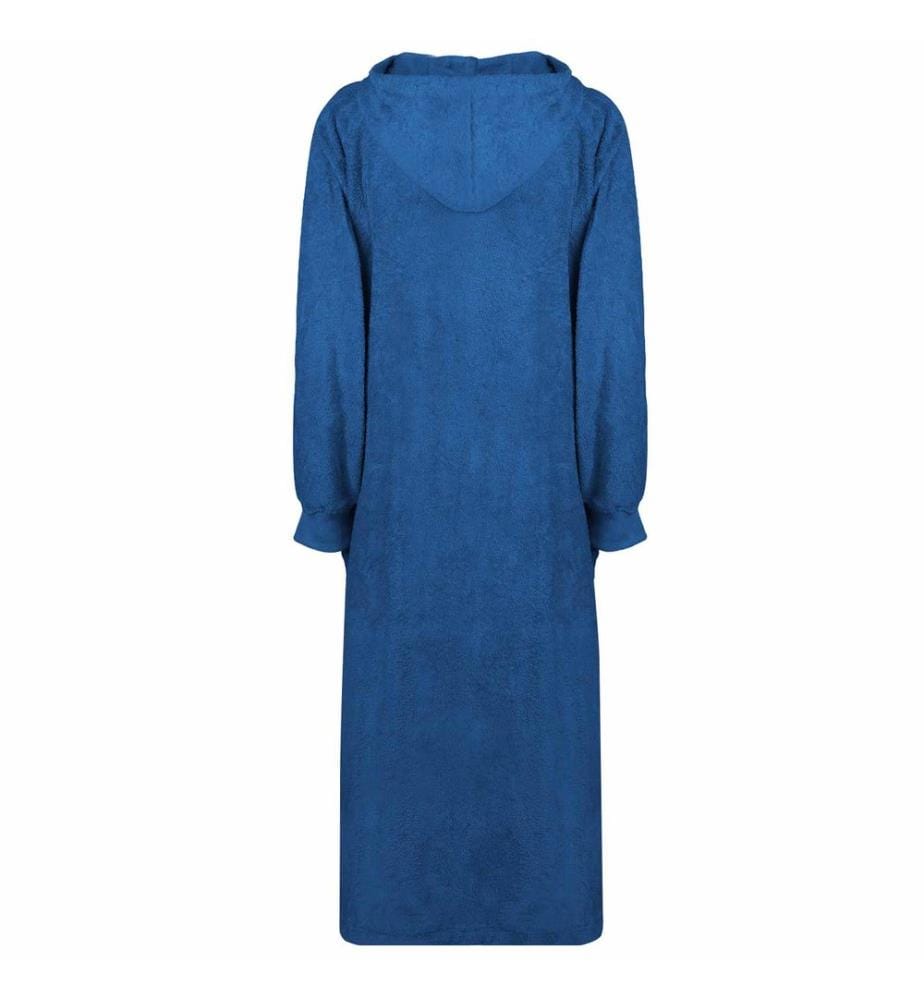 Sweat à capuche couverture KINN Bleu marine XXL Coton