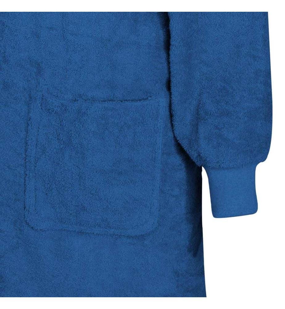 Sweat à capuche couverture KINN Bleu marine XXL Coton