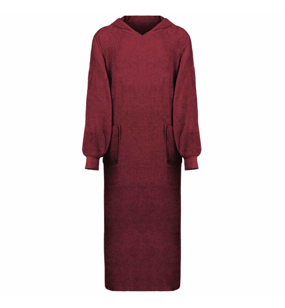 Decken-Hoodie KINN Rot XXL Baumwolle