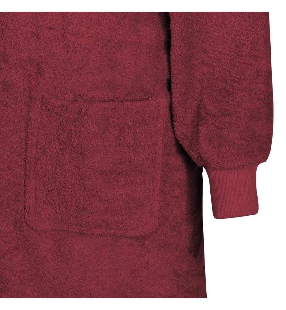 Decken-Hoodie KINN Rot XXL Baumwolle