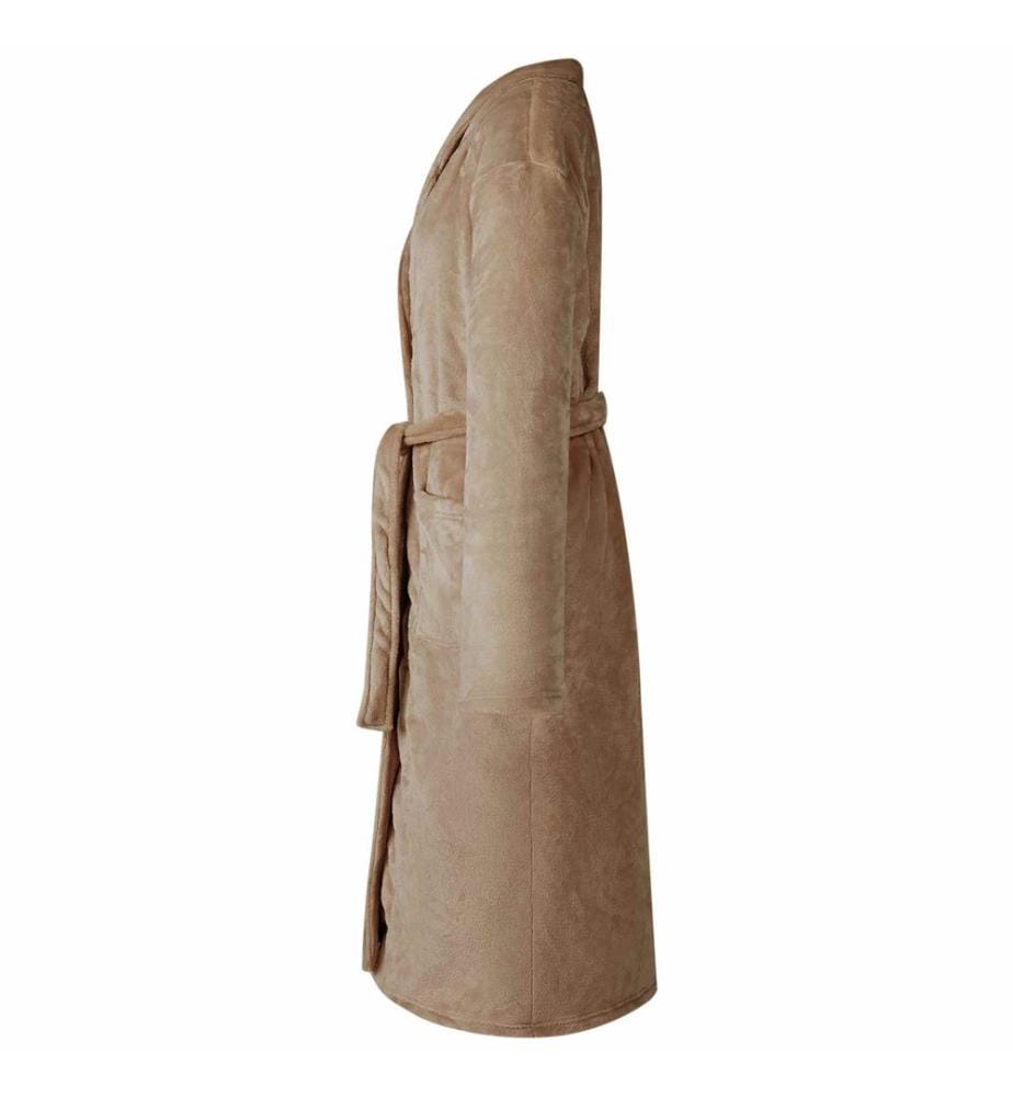 Robe de bain sans capuche Camel xxl Flanelle