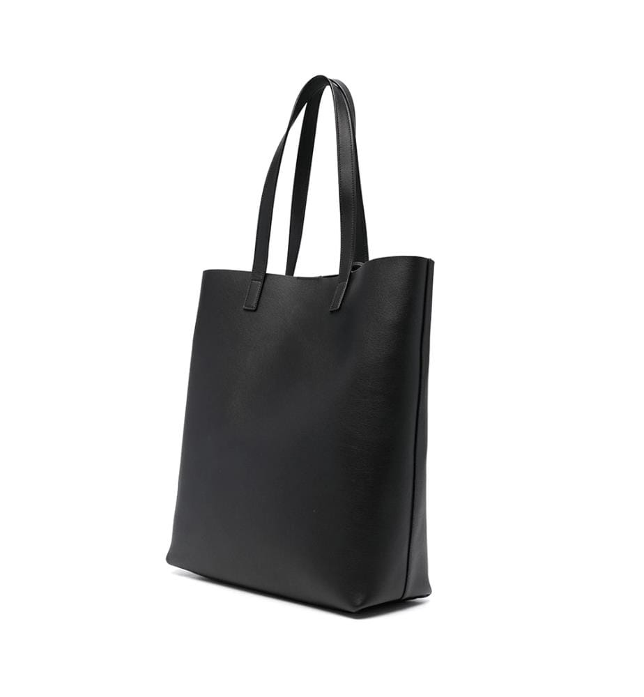 Bold Glattleder-Tasche - Schwarz