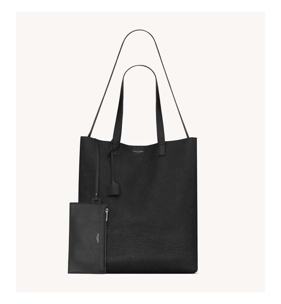 Hobo Bold Tasche aus genarbtem Leder - Schwarz