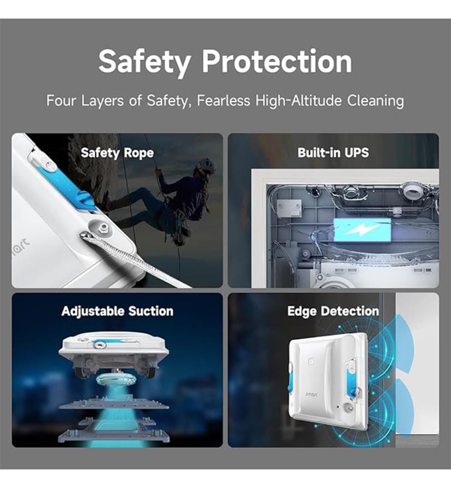 W7 Window Cleaning Robot - White