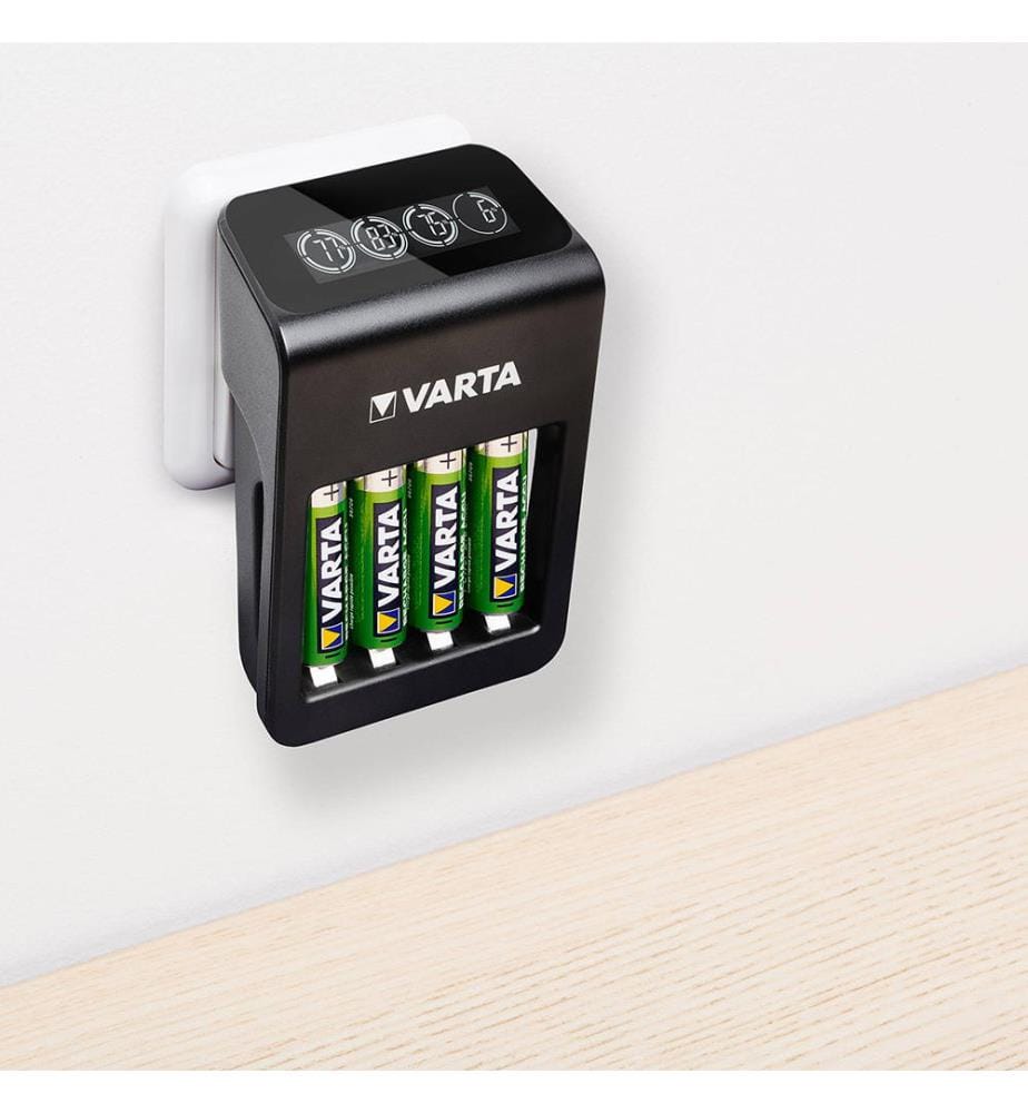 LCD Plug Charger Plus - inkl. AA - 4 Stück