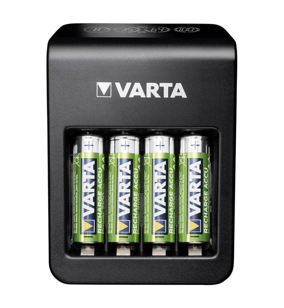 LCD Plug Charger Plus - inkl. AA - 4 Stück