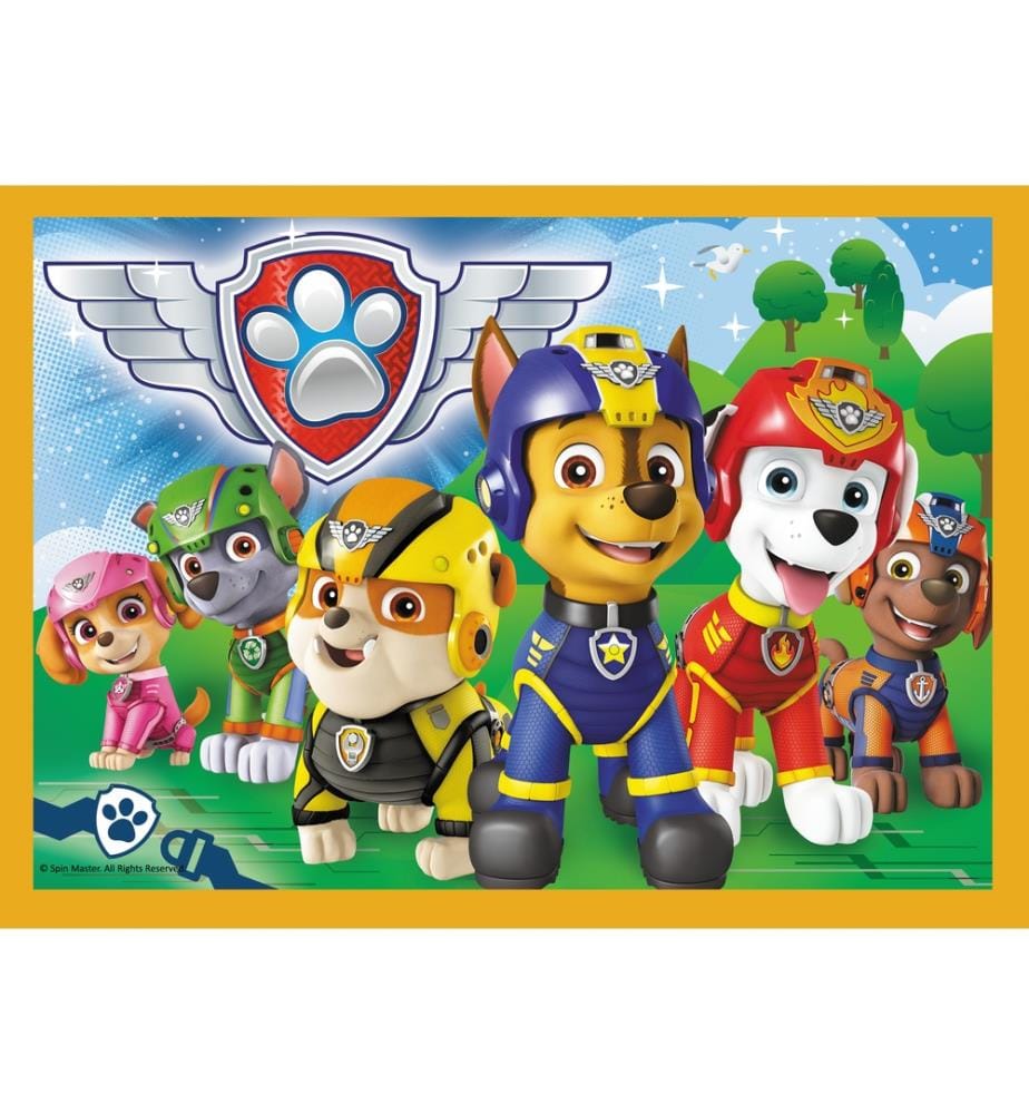 PAT PATROUILLE - Les Vacances de la Pat Patrouille - Puzzle 4 EN 1 - 4ANS+ - 35/48/54/70