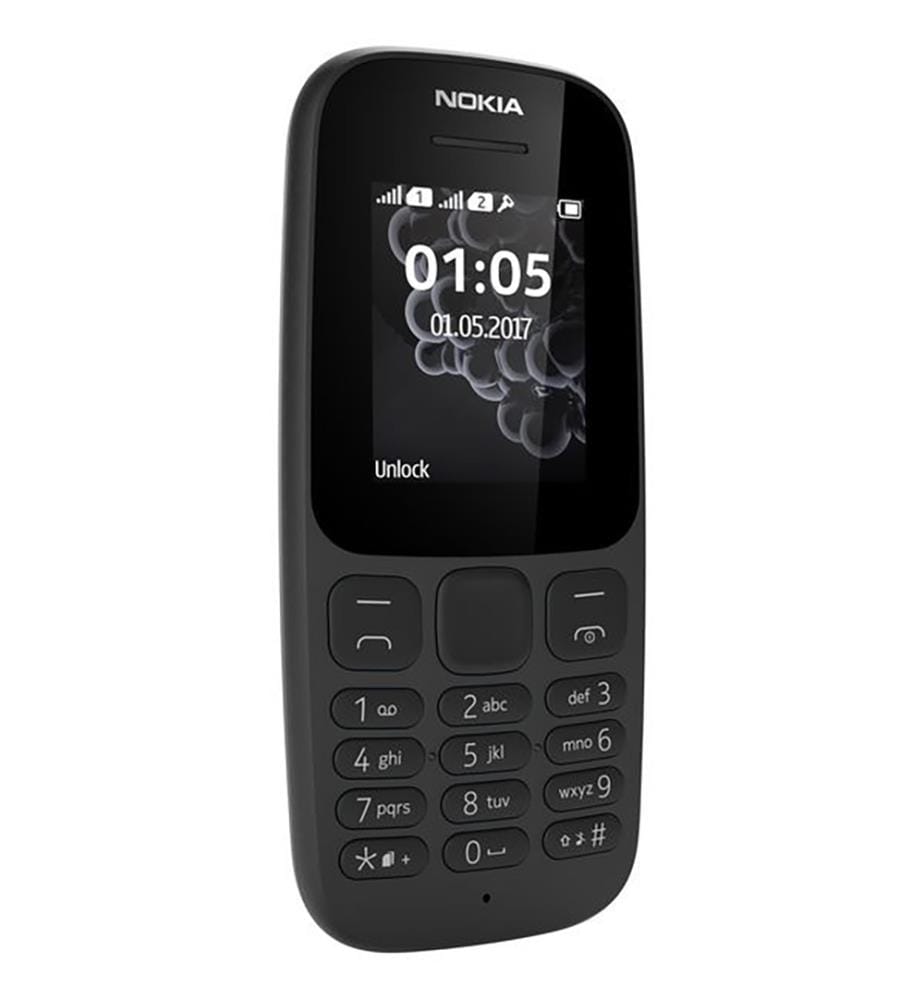 NOKIA Mobiltelefon - Modell: 105 DS SCHWARZ