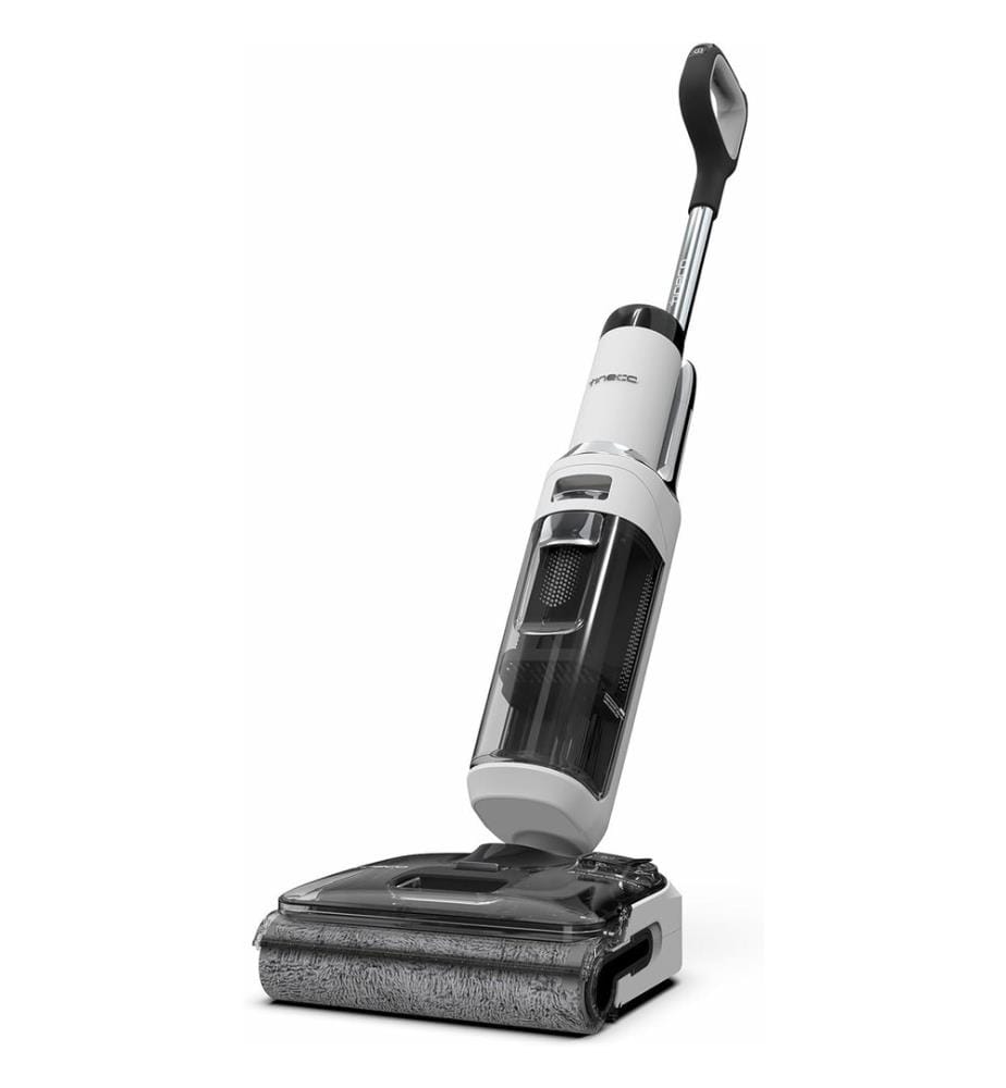 Floor One Stretch S6 Aspirateur Eau et Poussière Laveur de Sols - Conception Plate à 180° - Hauteur compacte de 13 cm - Auto-Nettoyage Flashdry à 70? en 5 Min - Nettoyage des Bords sur Trois Faces