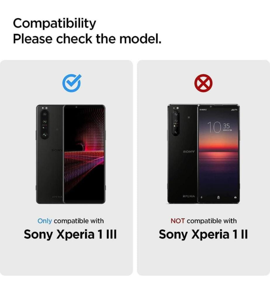 AlignMaster Schutzfolie kompatibel mit Sony Xperia 1 III, Volle Abdeckung, Kratzfest, 9H Härte Folie