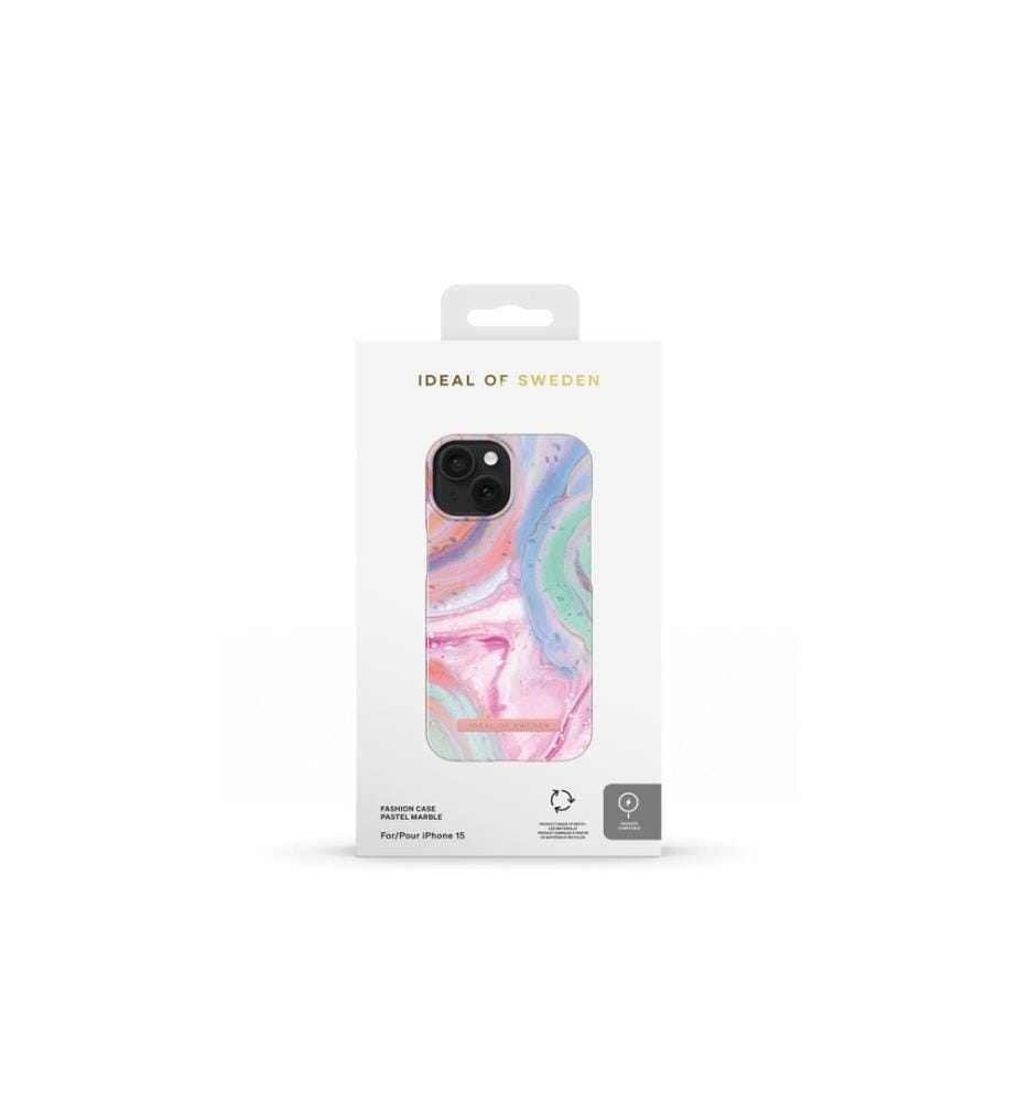 IDEAL OF SWEDEN - Back Cover Pastel Marble  iPhone 15
