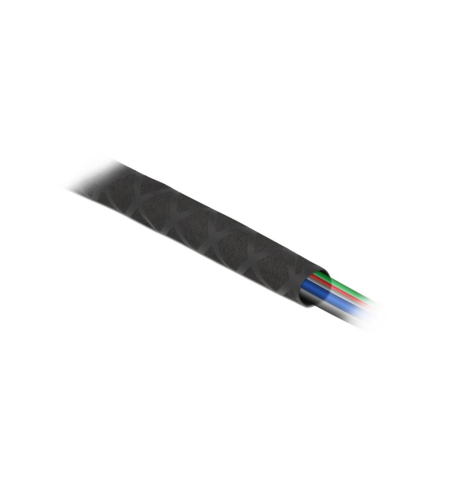 Schrumpfschlauch X-Muster rutschfest 1 m x 50 mm Schwarz