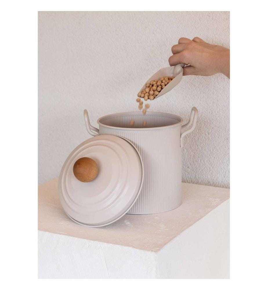 Boîte de rangement, beige, 100 % galvanisée