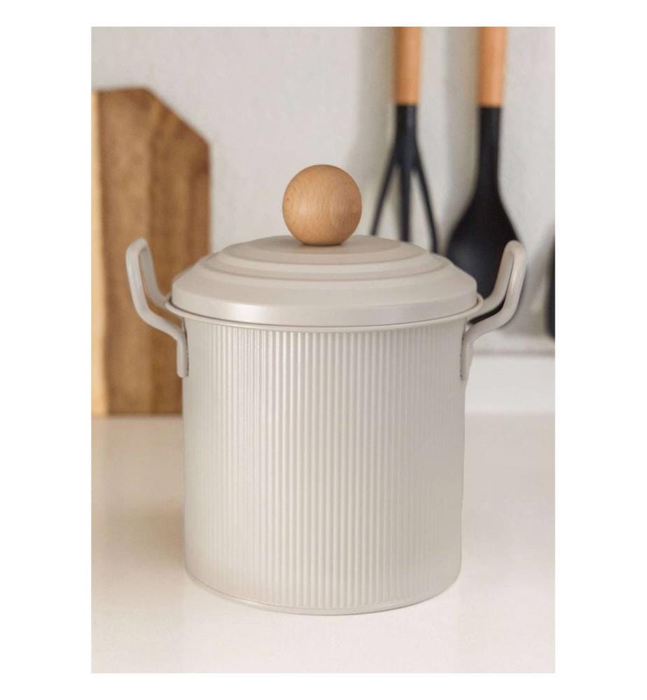 Boîte de rangement, beige, 100 % galvanisée