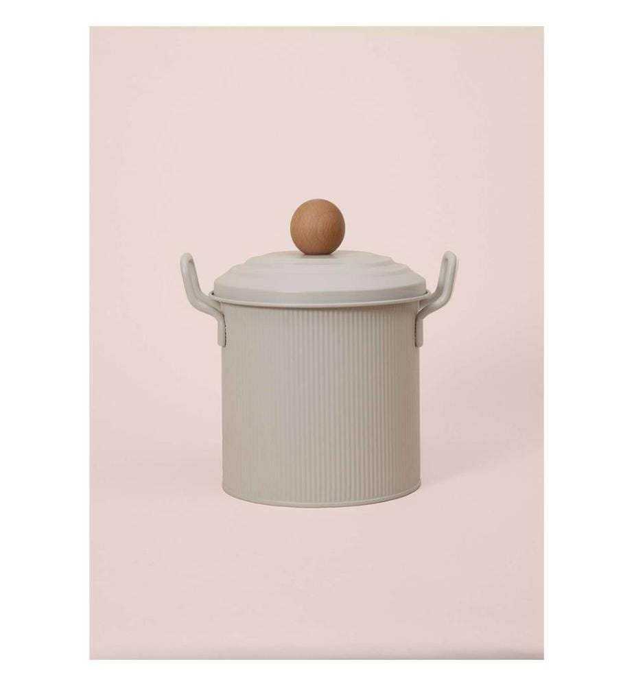 Boîte de rangement, beige, 100 % galvanisée