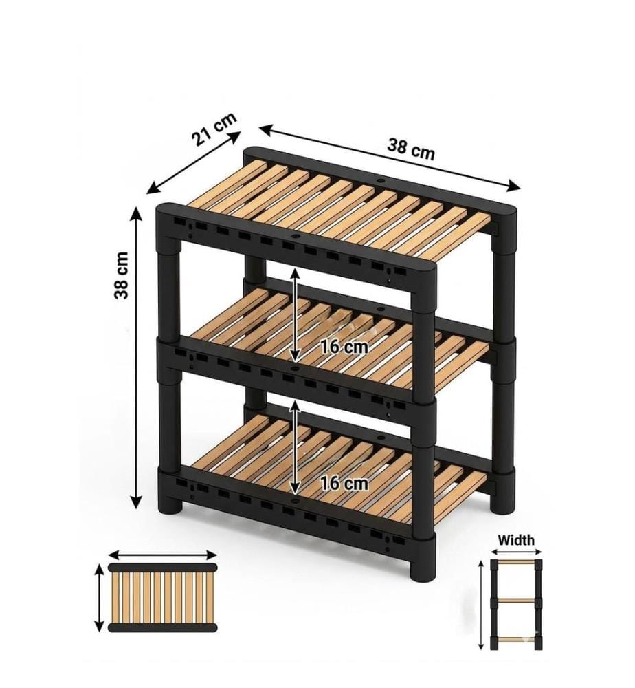 Küchenorganizer – Schwarz