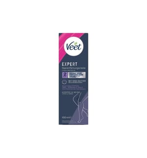 Veet - Crème dépilatoire corps et jambes Expert 100 ml