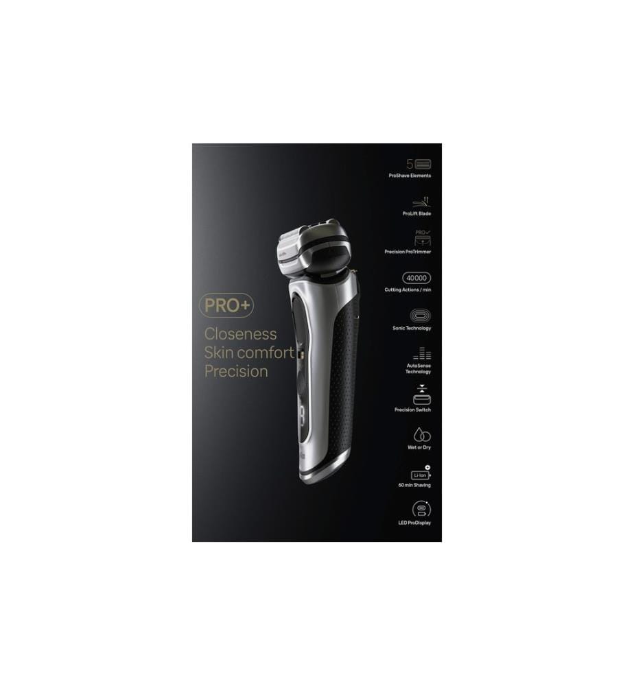 BRAUN - Herrenrasierer Series 9 Pro+ 9567cc mit Reinigungsstation