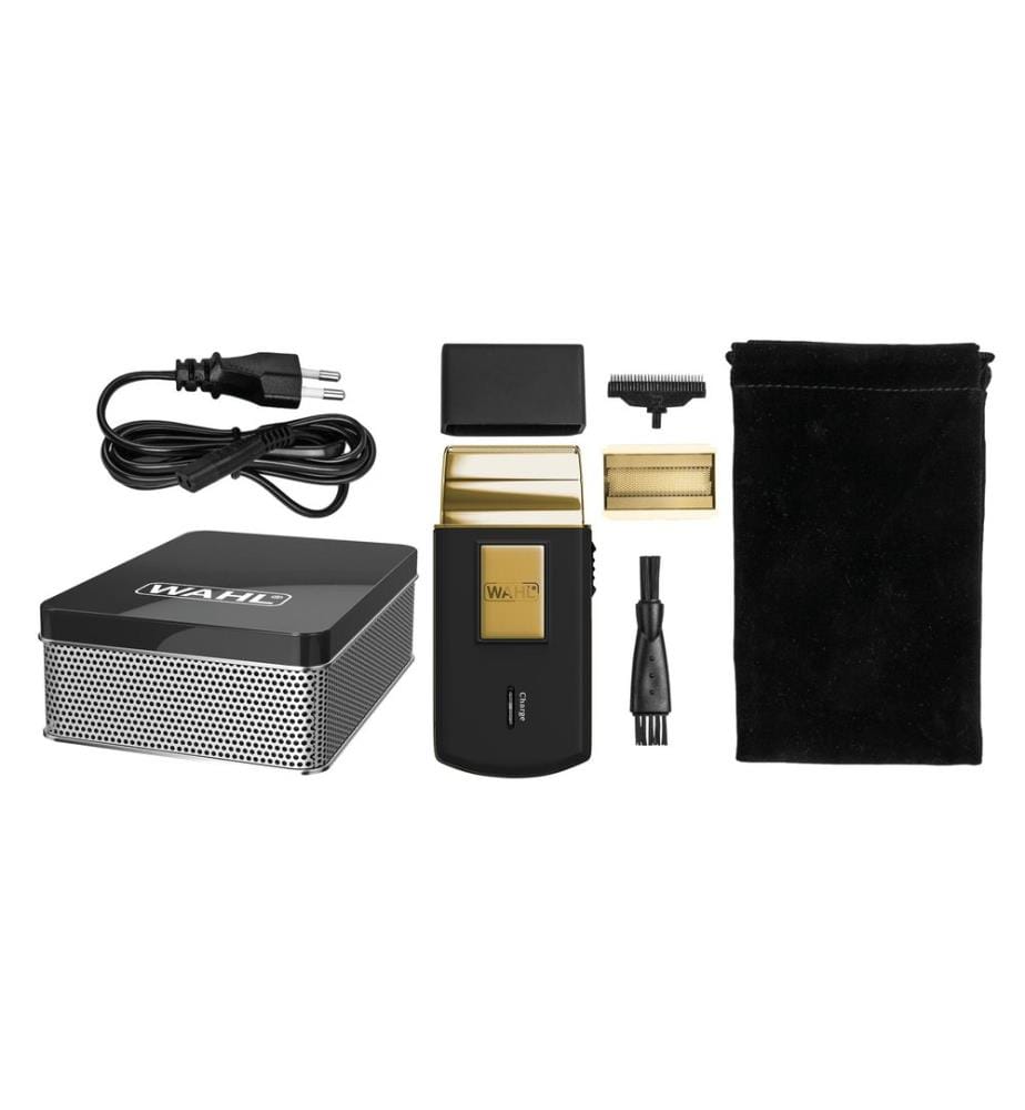 WAHL - Rasoir pour hommes Travel Shaver édition dorée