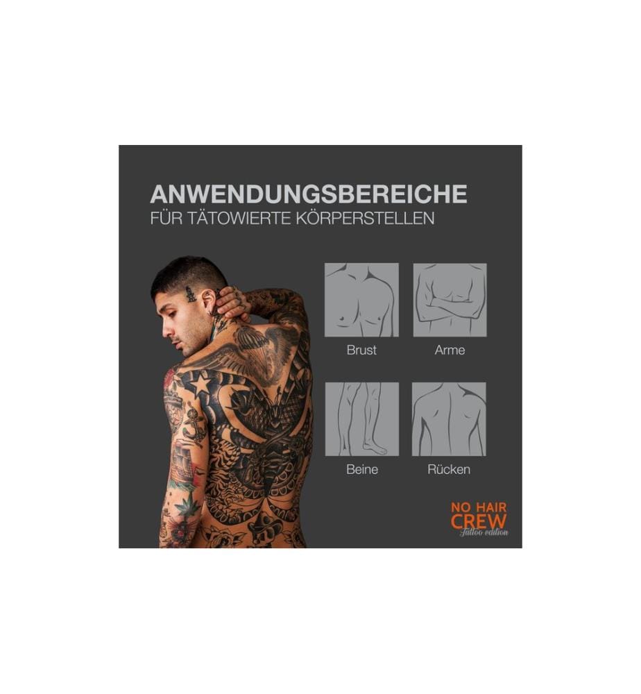 No Hair Crew - Enthaarungscrème Tattoo Edition 150 ml