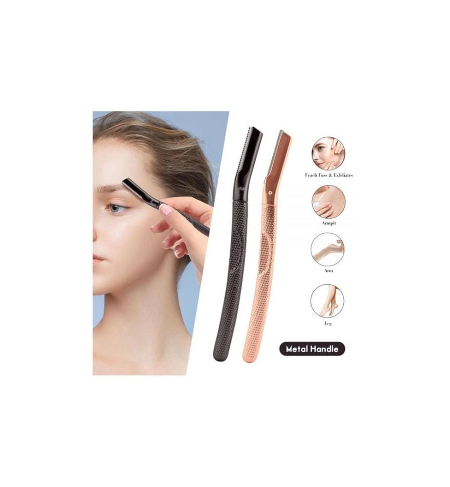 Beldura Rasoir pour sourcils Rasoir pour sourcils Rosé-Gold