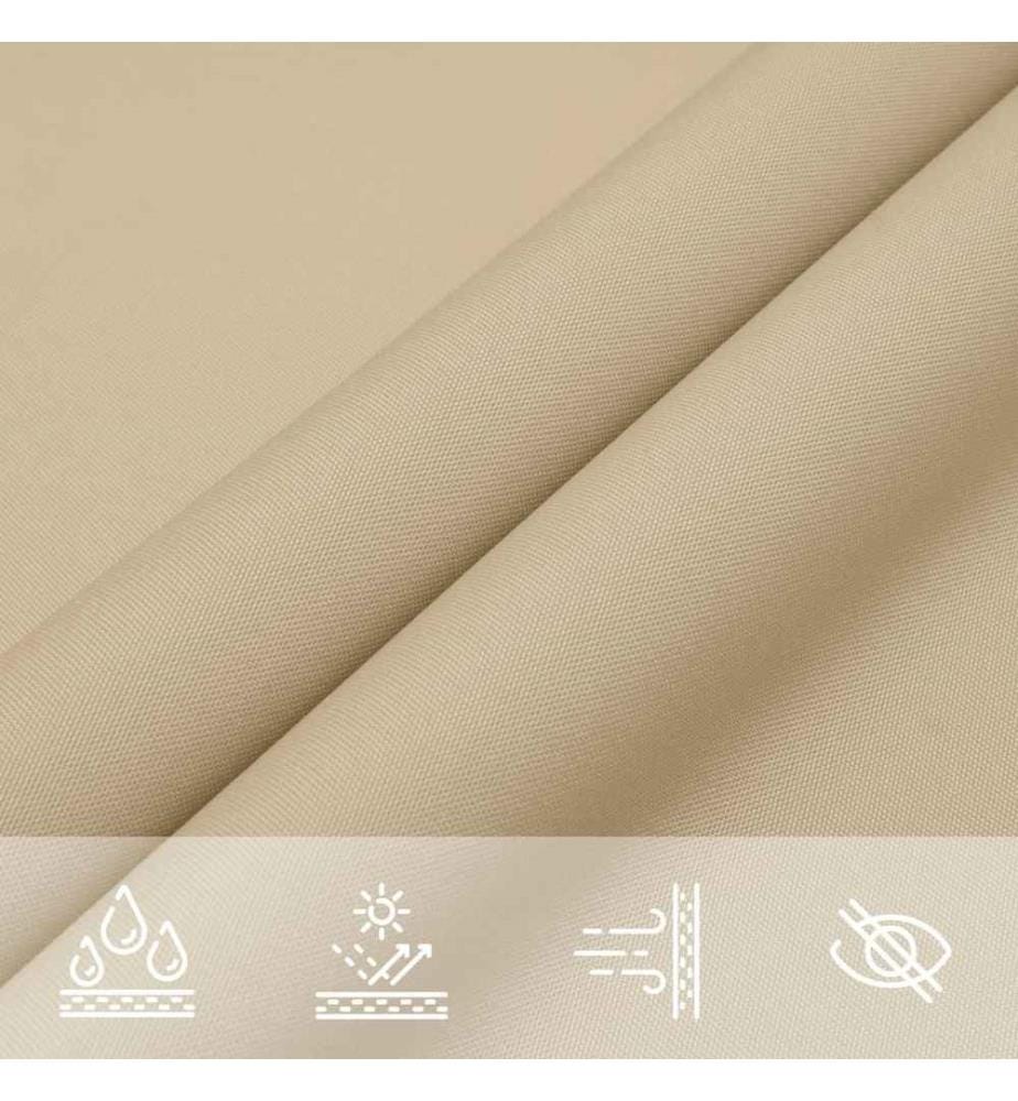 Sonnensegel Oxford-Gewebe Dreieckig 3x3x3 m Beige