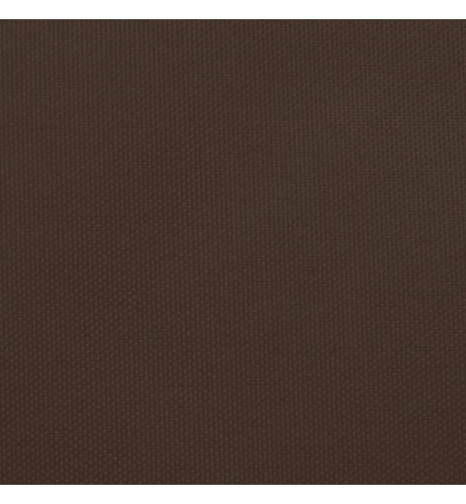 Sonnensegel Oxford-Gewebe Quadratisch 5x5 m Braun