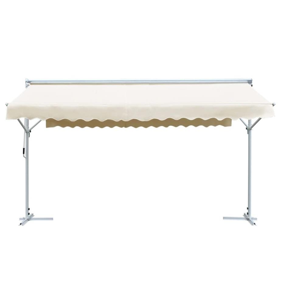 Freistehende Markise 500x300 cm Creme