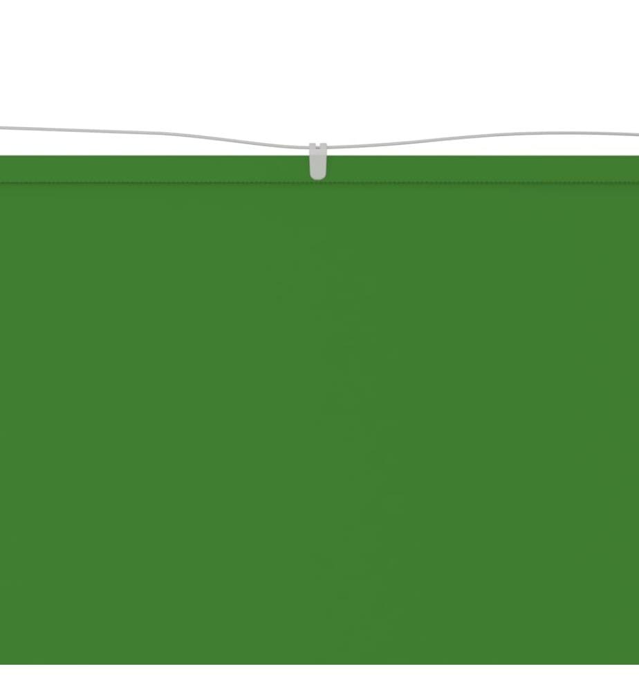 Auvent vertical Vert clair 60x800 cm Tissu oxford
