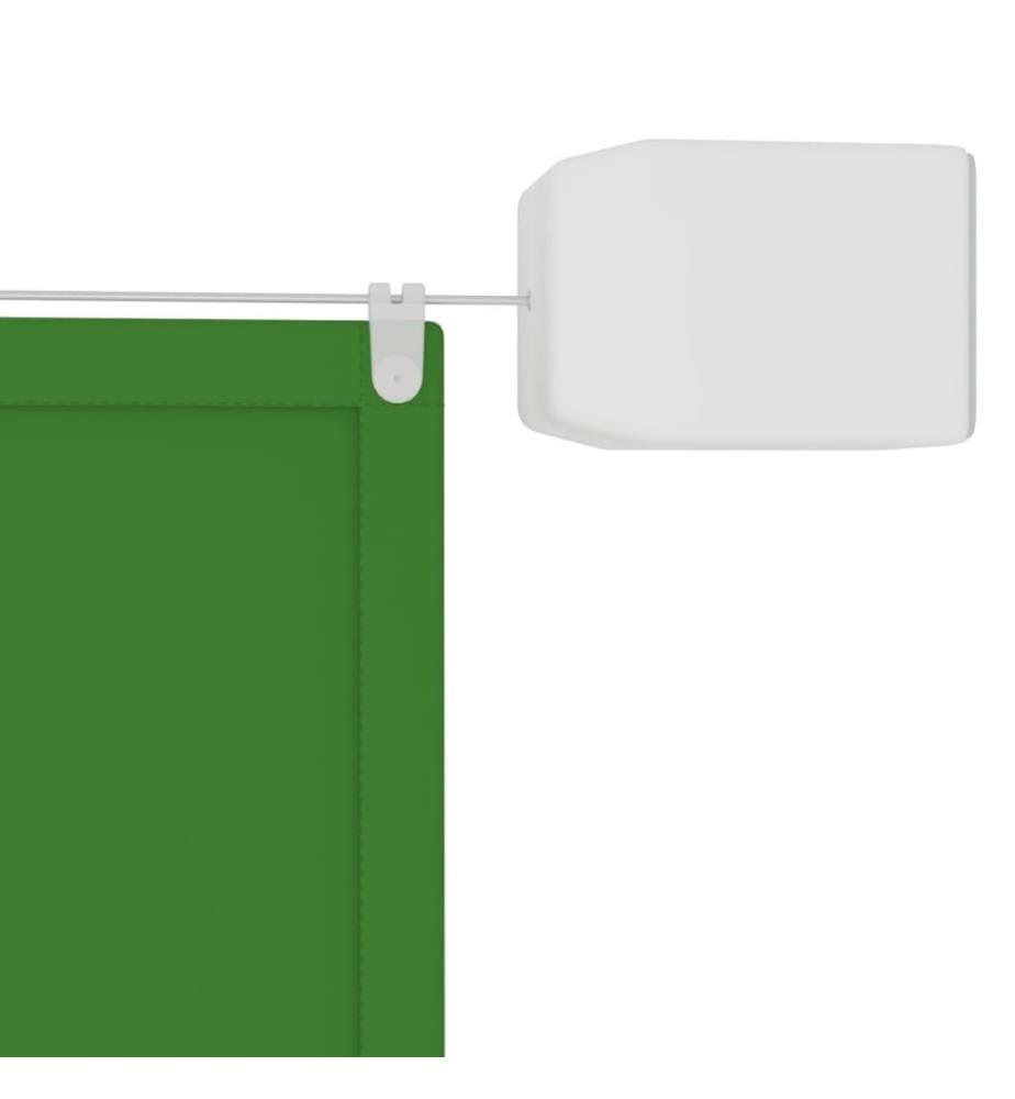 Auvent vertical Vert clair 100x1200 cm Tissu oxford