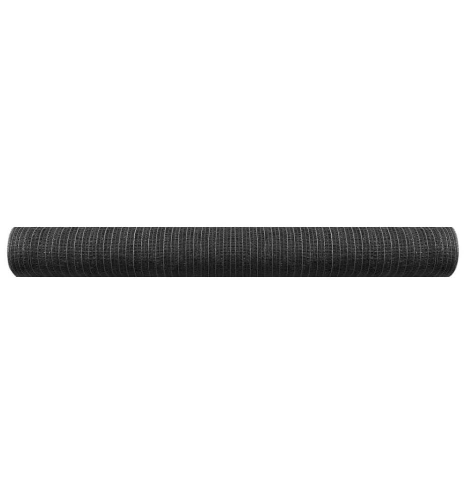 Filet brise-vue Anthracite 2x50 m PEHD 195 g/m²