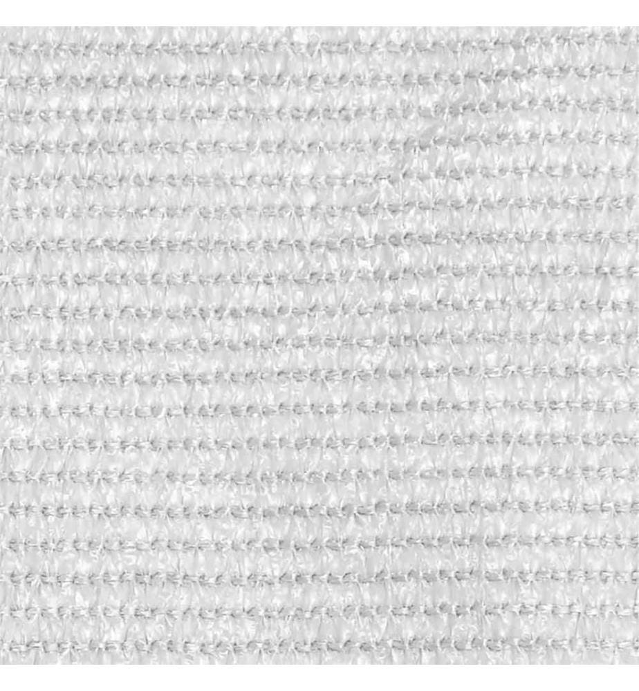 Balkon-Sichtschutz Weiss 120x600 cm HDPE