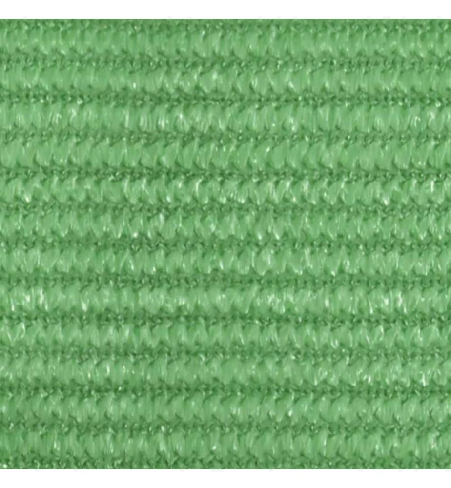 Sonnensegel 160 g/m² Rechteckig Hellgrün 2x3,5 m HDPE