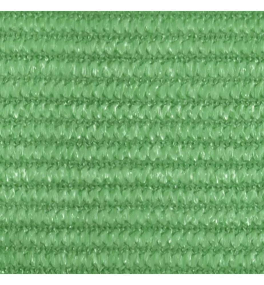 Sonnensegel 160 g/m² Hellgrün 4x4x4 m HDPE