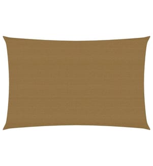 Sonnensegel 160 g/m² Taupe 2,5x4,5 m HDPE
