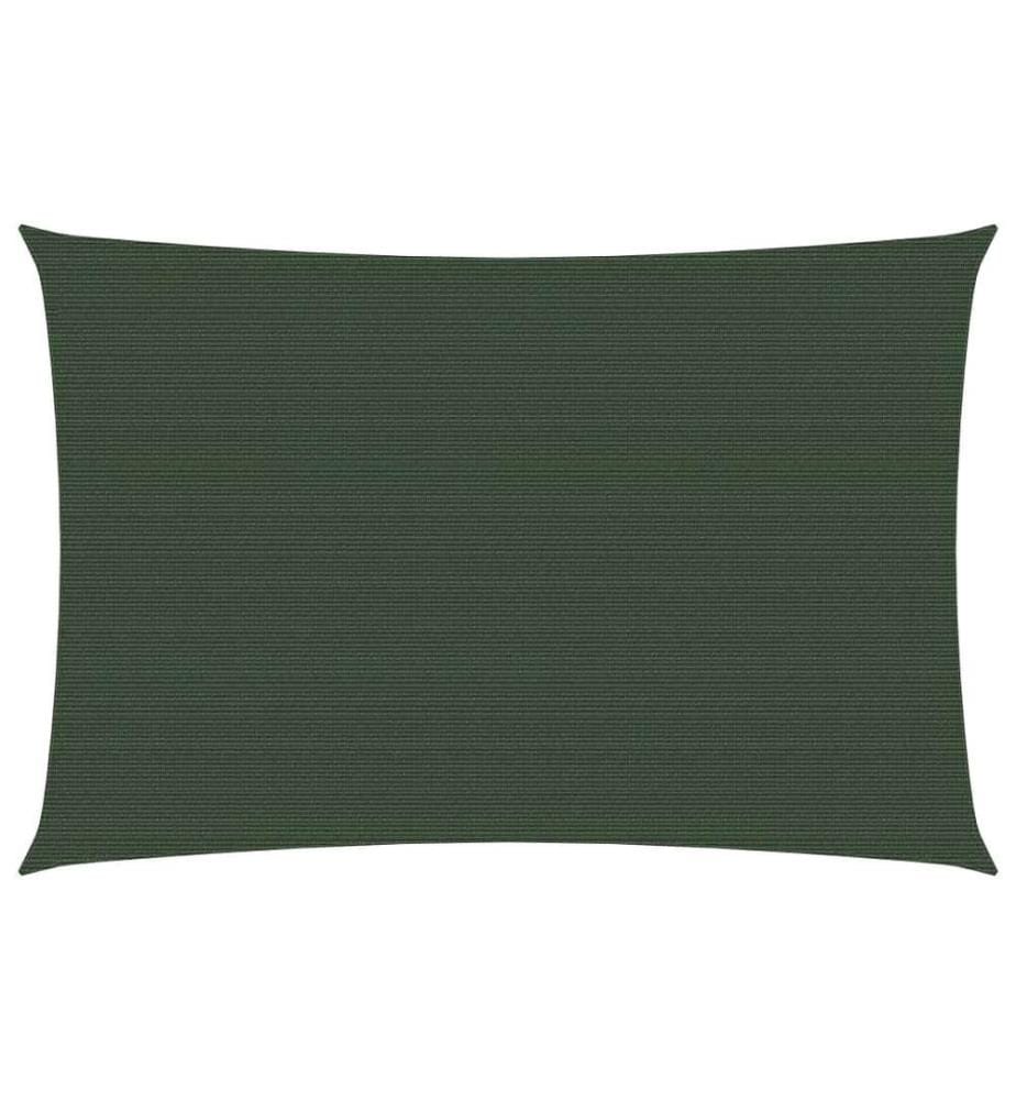 Sonnensegel 160 g/m² Dunkelgrün 3,5x4,5 m HDPE