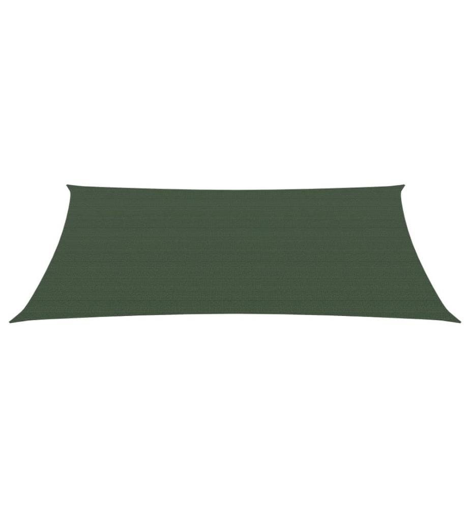 Sonnensegel 160 g/m² Dunkelgrün 3,5x4,5 m HDPE