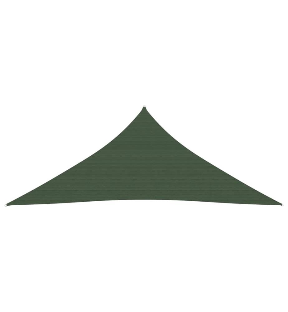 Sonnensegel 160 g/m² Dunkelgrün 4x5x5 m HDPE