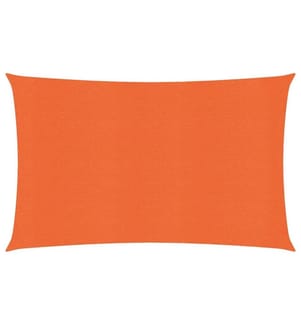 Sonnensegel 160 g/m² Orange 2x4,5 m HDPE