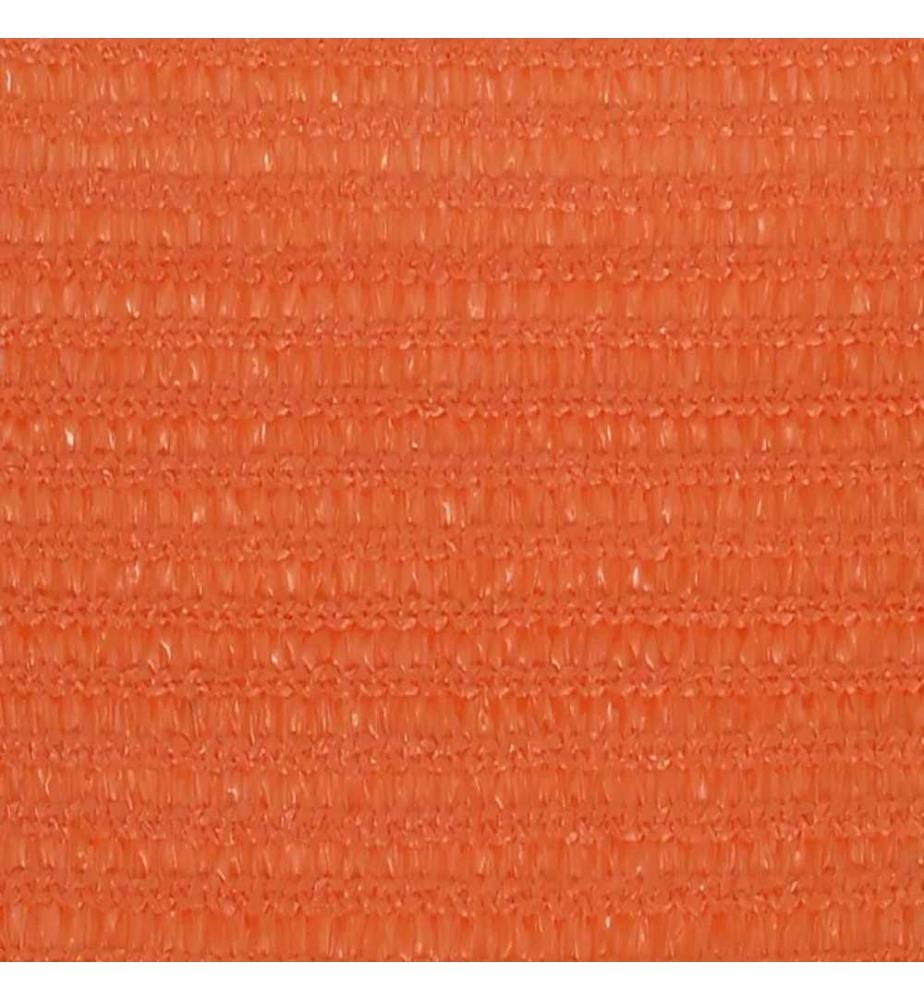 Sonnensegel 160 g/m² Orange 2x4,5 m HDPE